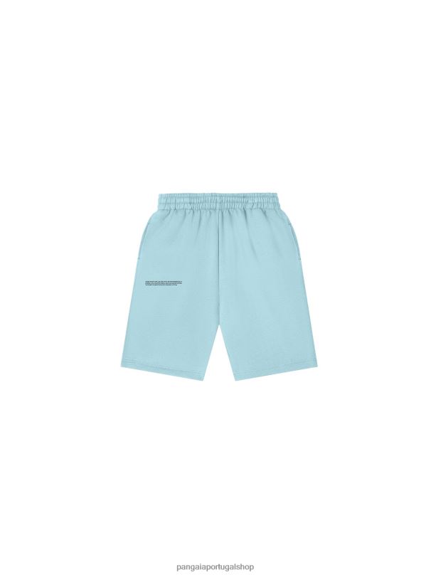 365 shorts longos crianças Pangaia JJJ8D608 azul celeste roupas