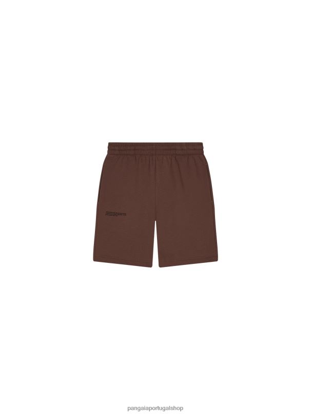 365 shorts longos crianças Pangaia JJJ8D624 marrom castanho roupas