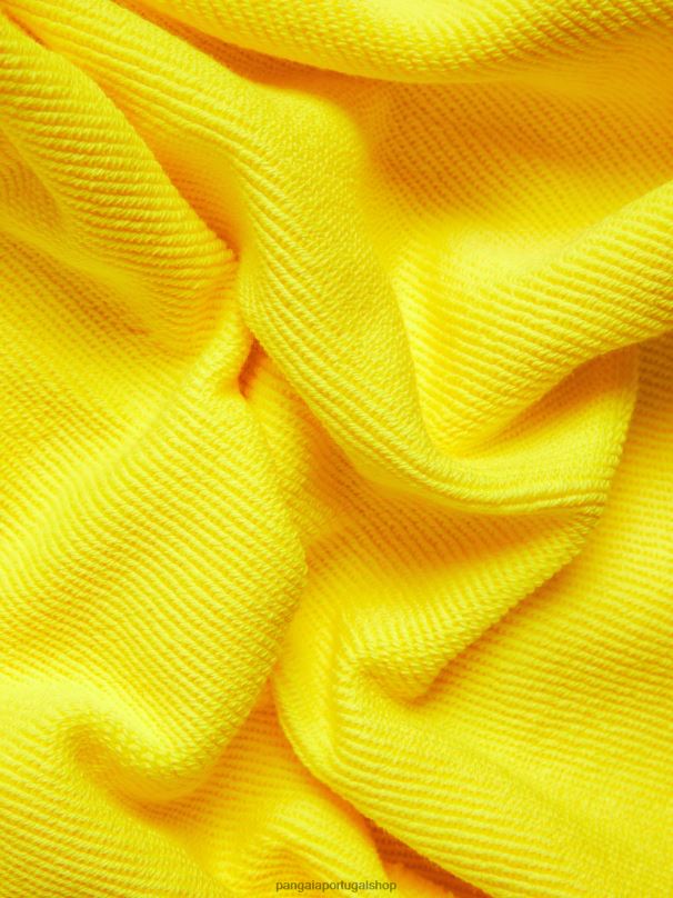 calça wahp crianças Pangaia JJJ8D648 amarelo açafrão roupas