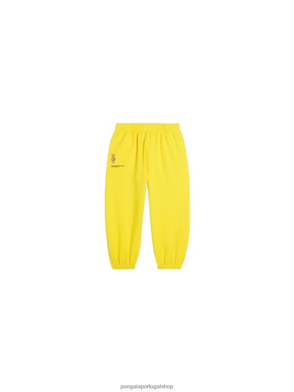 calça x haroshi be@rbrick crianças Pangaia JJJ8D645 amarelo açafrão roupas