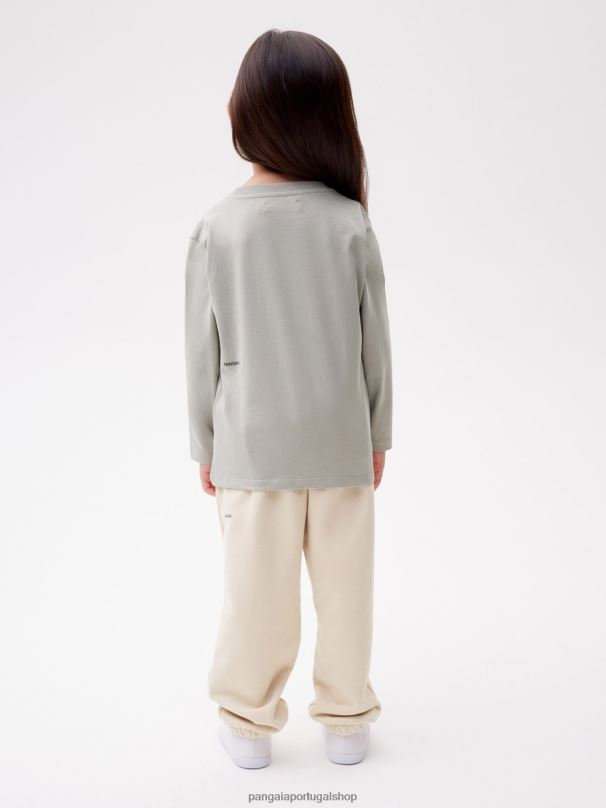 365 camiseta manga longa crianças Pangaia JJJ8D605 pedra roupas