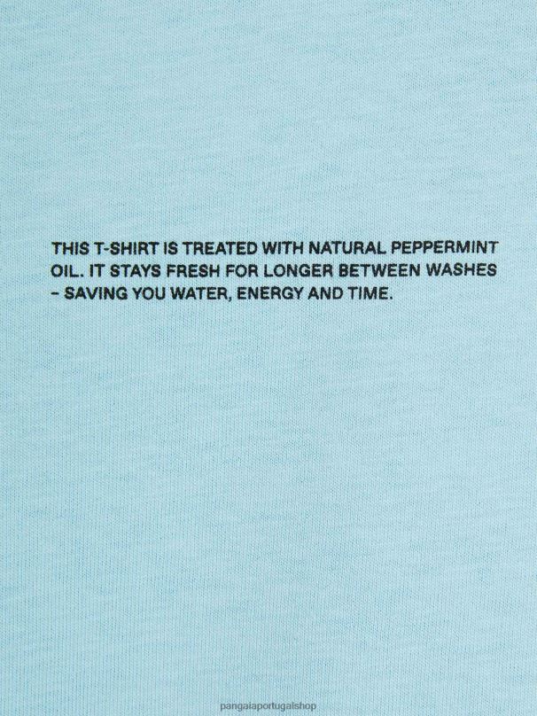 Núcleo de camiseta 365 pprmint crianças Pangaia JJJ8D580 azul celeste roupas