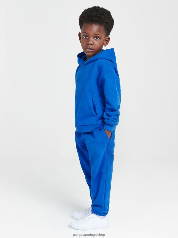 moletom 365 crianças Pangaia JJJ8D550 azul cobalto roupas