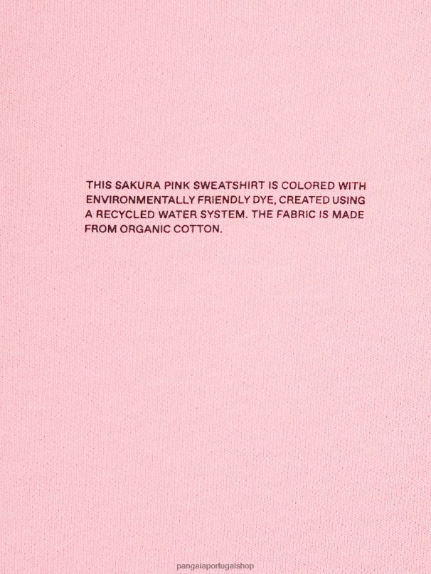 moletom 365 crianças Pangaia JJJ8D577 sakura rosa roupas