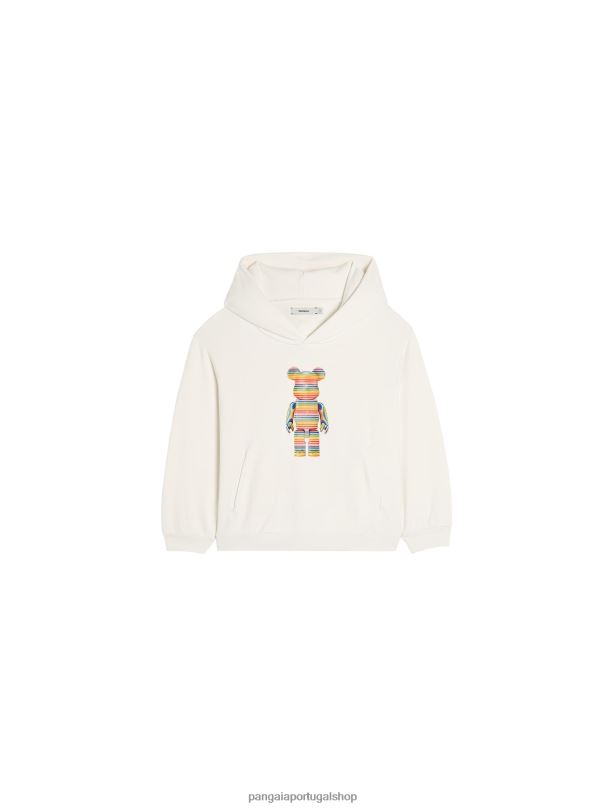 moletom com capuz x haroshi be@rbrick crianças Pangaia JJJ8D557 off white roupas
