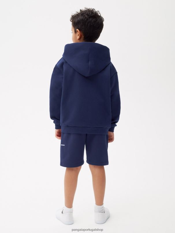 moletom com zíper 365 crianças Pangaia JJJ8D560 azul-marinho roupas