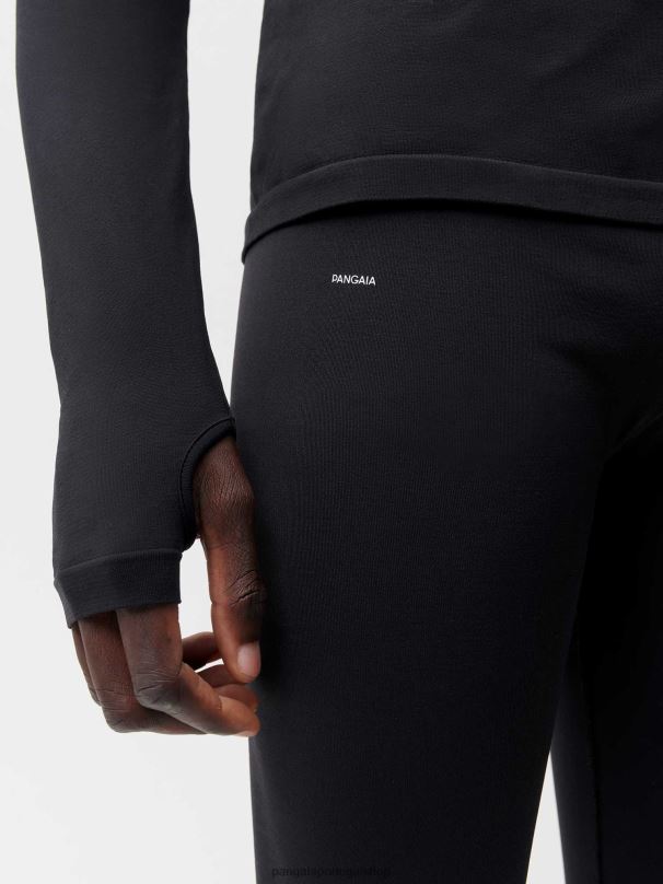 meia-calça de movimento homens Pangaia JJJ8D528 preto roupas