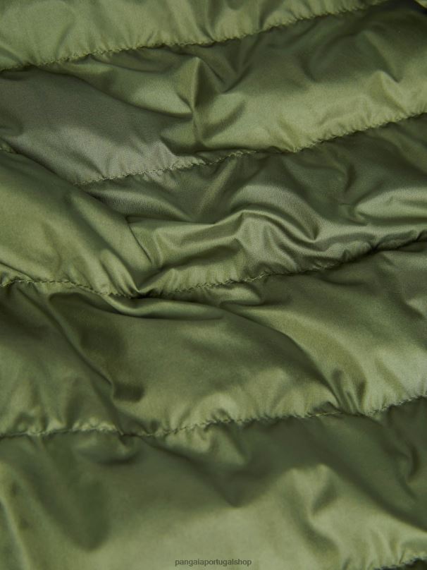 jaqueta puffer flwrdwn lite homens Pangaia JJJ8D534 alecrim verde roupas
