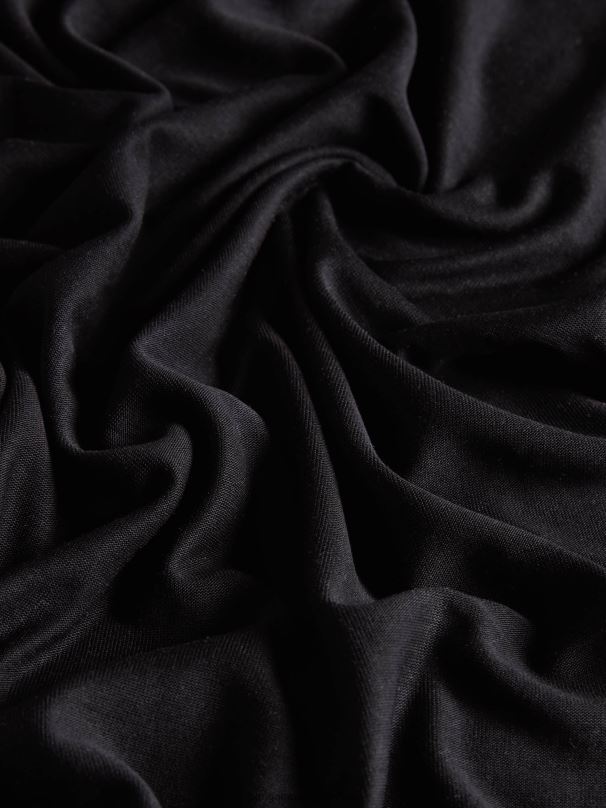 t-shirt de manga comprida pura c-fiber homens Pangaia JJJ8D517 preto roupas