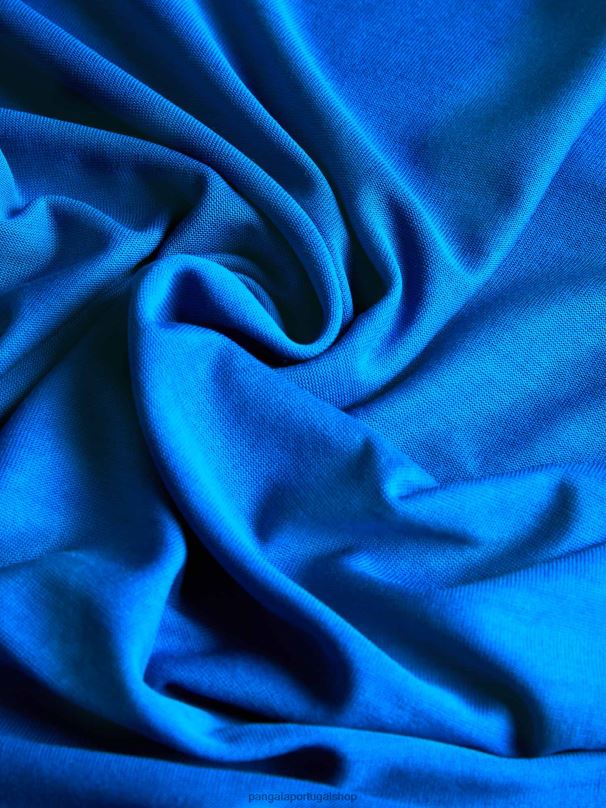 t-shirt de manga comprida pura c-fiber homens Pangaia JJJ8D520 azul cobalto roupas