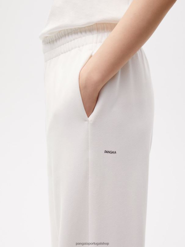 365 calças retas mulheres Pangaia JJJ8D340 off white roupas