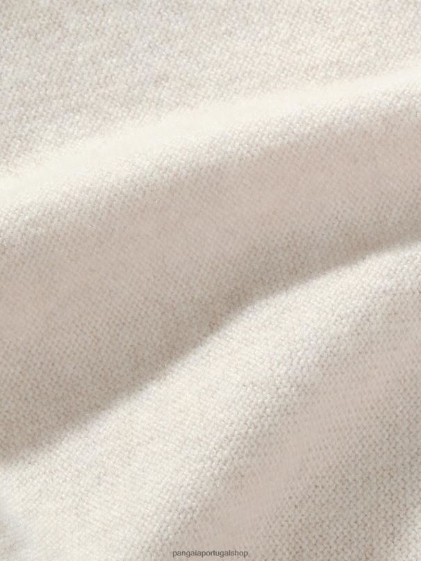 calça de caxemira reciclada mulheres Pangaia JJJ8D328 aveia roupas