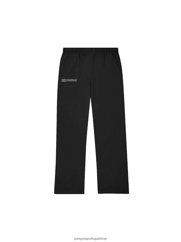 calça de pijama de algodão orgânico com fibra C mulheres Pangaia JJJ8D429 preto roupas