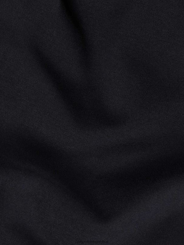 calças cargo de jérsei de algodão reciclado mulheres Pangaia JJJ8D337 preto roupas