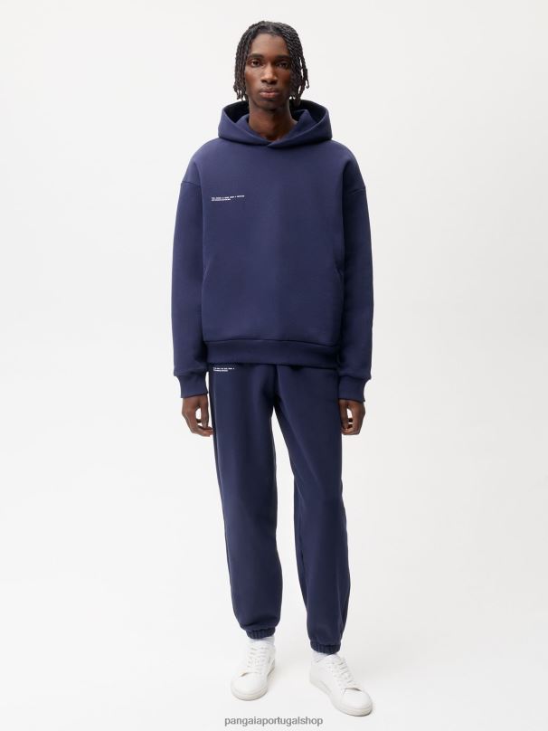 calças de pista de assinatura mulheres Pangaia JJJ8D303 azul-marinho roupas