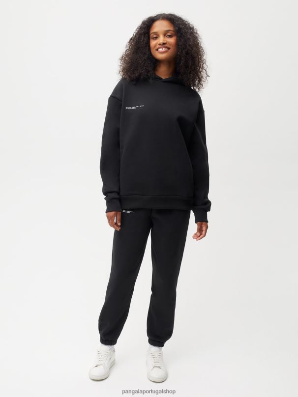 calças de pista de assinatura mulheres Pangaia JJJ8D304 preto roupas