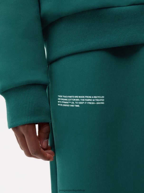 calças de pista de assinatura mulheres Pangaia JJJ8D330 folhagem verde roupas