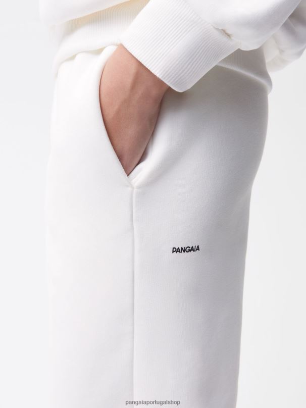 calças de pista de assinatura mulheres Pangaia JJJ8D332 off white roupas