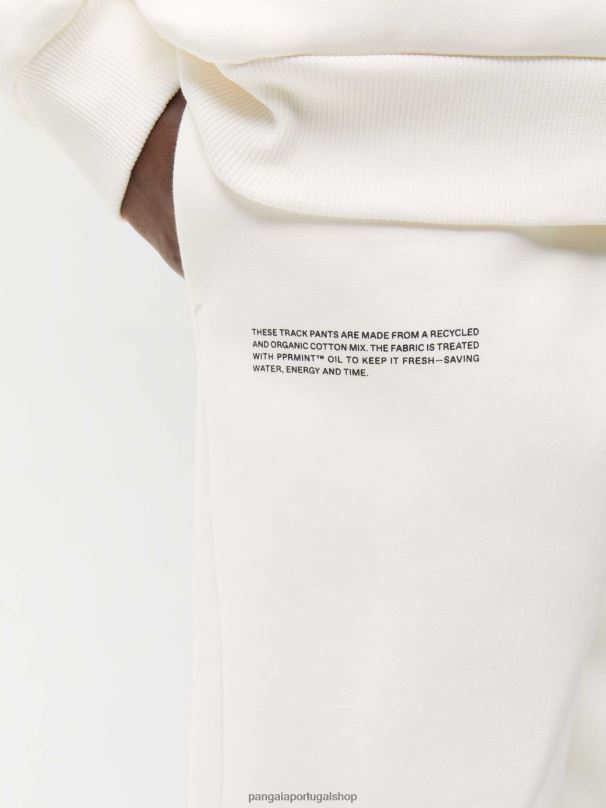 calças de pista de assinatura mulheres Pangaia JJJ8D332 off white roupas