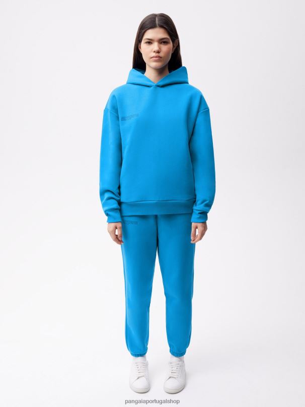 calças de pista de assinatura mulheres Pangaia JJJ8D339 azul cerúleo roupas