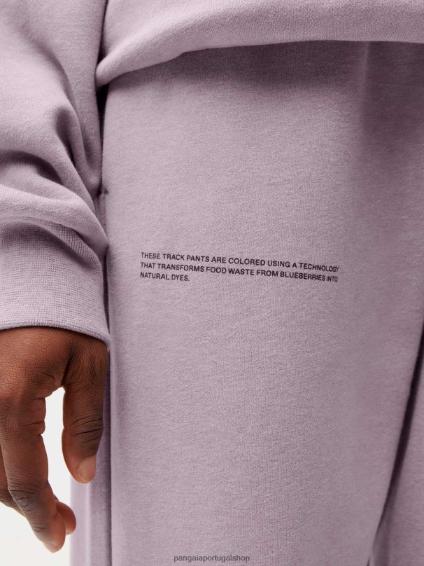 calças de trilha de corante alimentar mulheres Pangaia JJJ8D322 mirtilo azul roupas