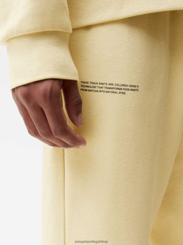 calças de trilha de corante alimentar mulheres Pangaia JJJ8D354 matcha verde roupas
