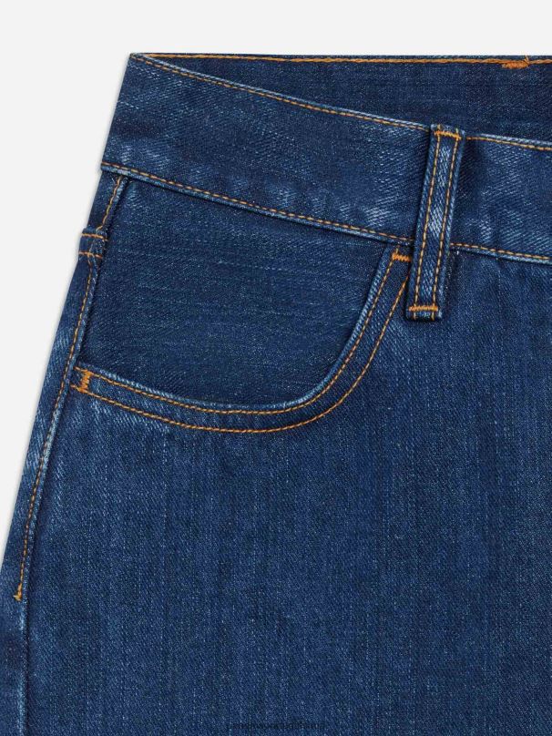 jeans de cintura alta urtiga mulheres Pangaia JJJ8D373 meia lavagem roupas