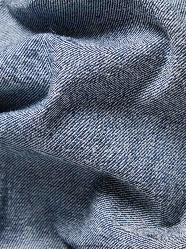 jeans de cintura alta urtiga mulheres Pangaia JJJ8D373 meia lavagem roupas