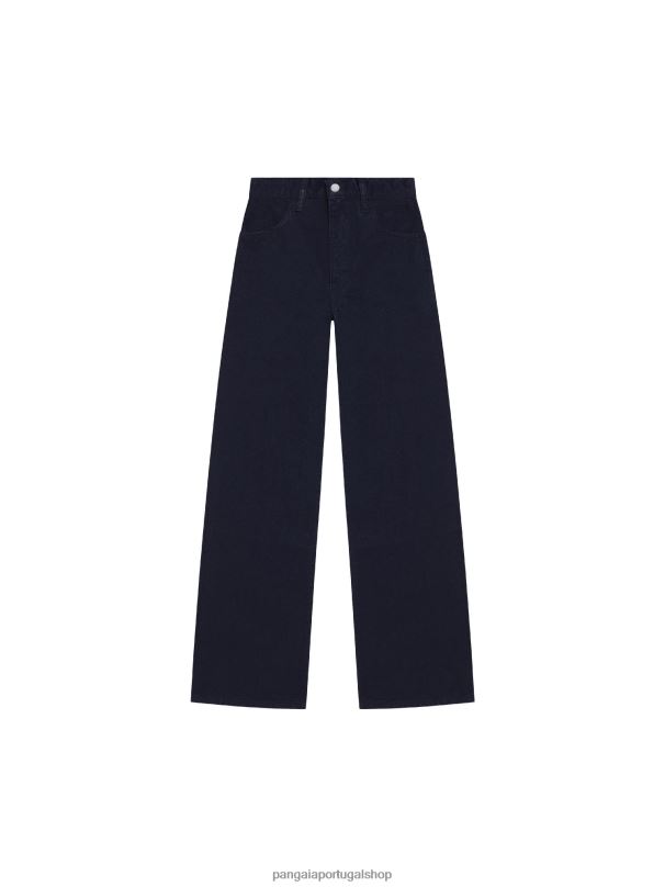 jeans de cintura alta urtiga mulheres Pangaia JJJ8D377 preto roupas