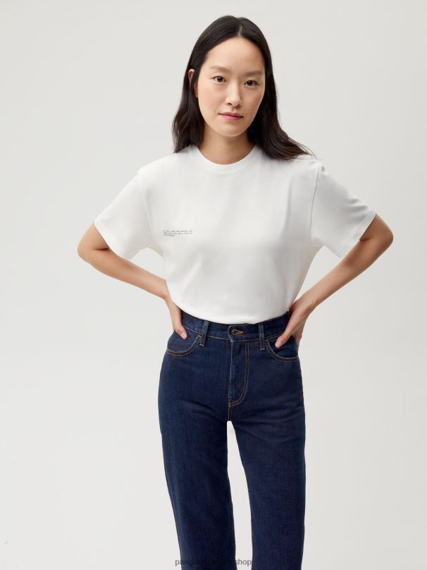 jeans de cintura alta urtiga mulheres Pangaia JJJ8D383 enxaguar lavar roupas