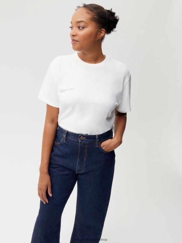 jeans de cintura alta urtiga mulheres Pangaia JJJ8D383 enxaguar lavar roupas