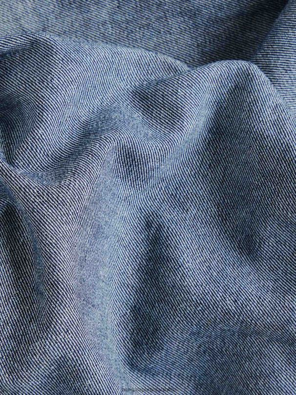 jeans de perna reta urtiga mulheres Pangaia JJJ8D382 enxaguar lavar roupas