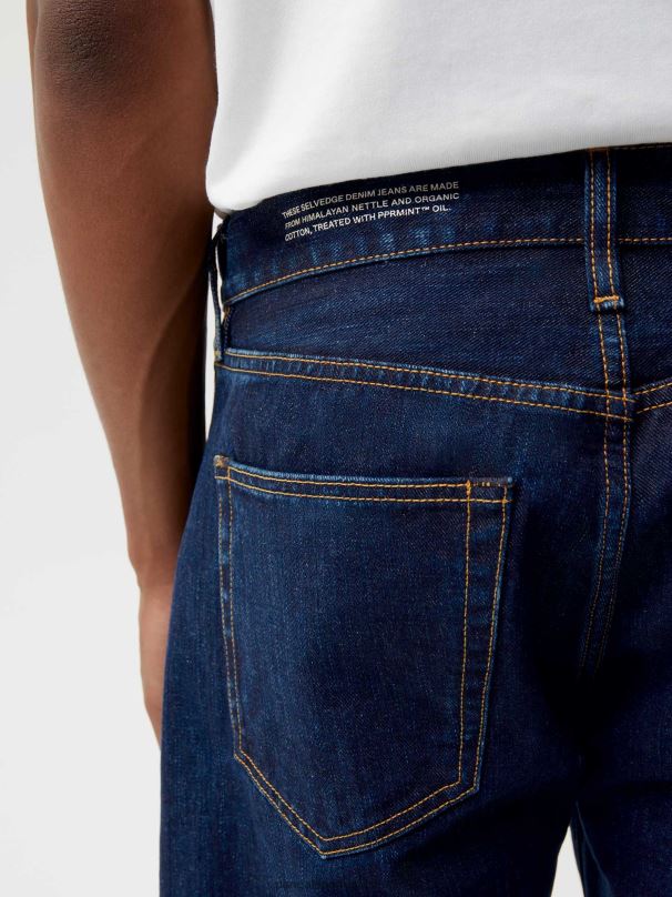 jeans de perna reta urtiga mulheres Pangaia JJJ8D382 enxaguar lavar roupas