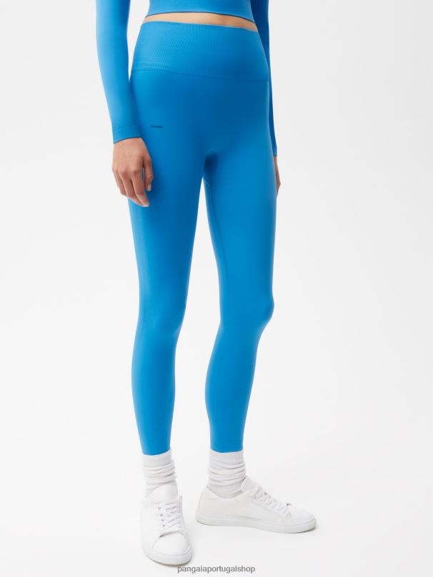 leggings de movimento mulheres Pangaia JJJ8D391 azul cerúleo roupas
