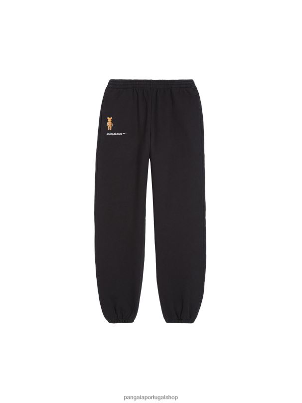 x haroshi be@rbrick calça de algodão reciclado mulheres Pangaia JJJ8D366 preto roupas