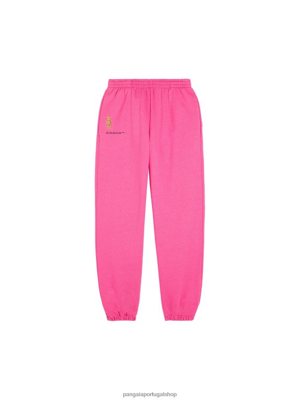 x haroshi be@rbrick calça de algodão reciclado mulheres Pangaia JJJ8D368 flamingo rosa roupas