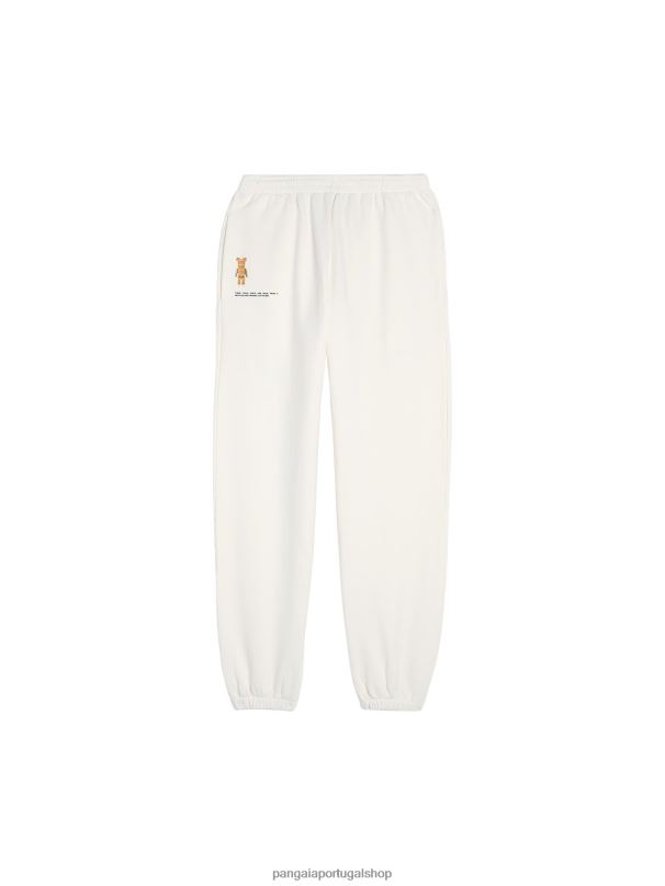 x haroshi be@rbrick calça de algodão reciclado mulheres Pangaia JJJ8D371 off white roupas