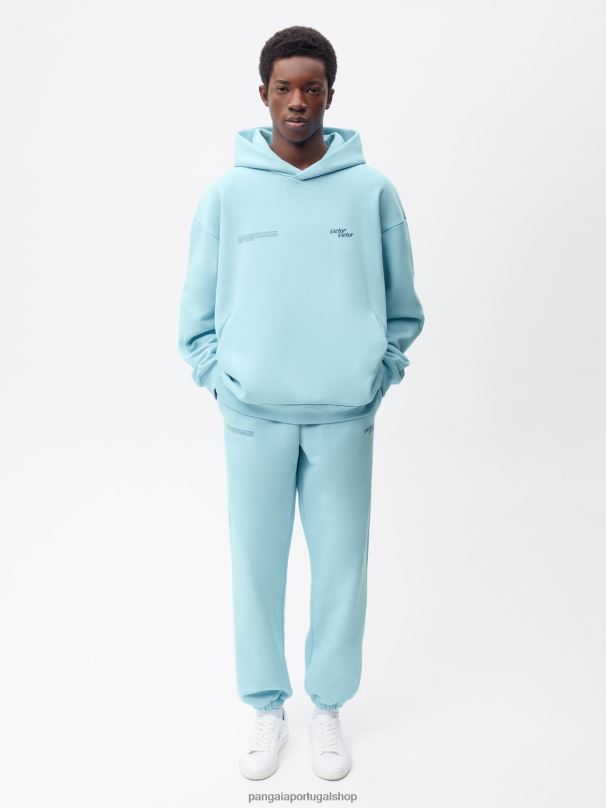 x victor calça de corrida com assinatura victor mulheres Pangaia JJJ8D365 azul celeste roupas