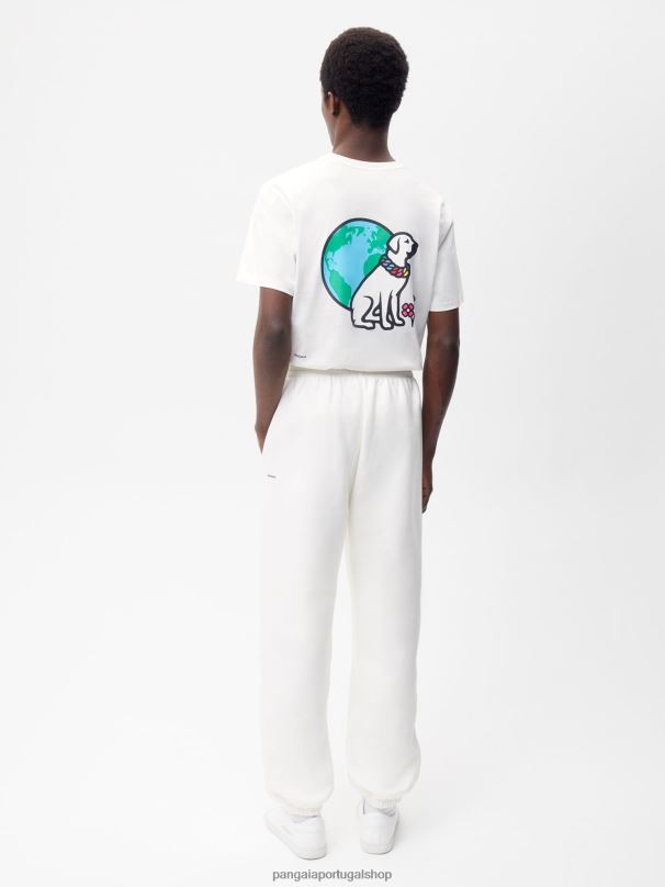 x victor calça de corrida com assinatura victor mulheres Pangaia JJJ8D367 off white roupas