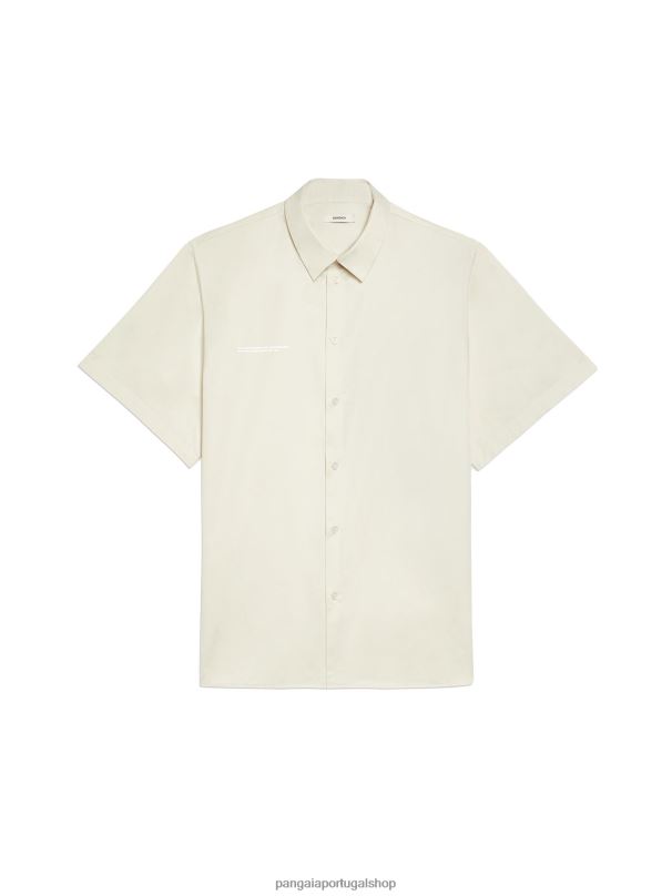 camisa manga curta gola abacaxi mulheres Pangaia JJJ8D394 Flor antiga roupas