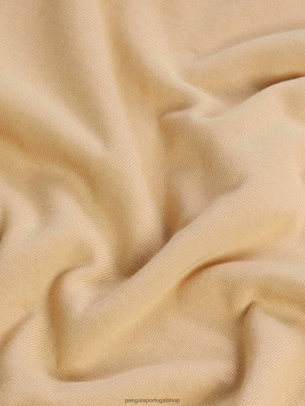 camisa pólo toalha mulheres Pangaia JJJ8D401 areia escura roupas