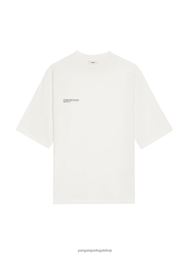 camiseta de ajuste relaxado mulheres Pangaia JJJ8D193 off white roupas