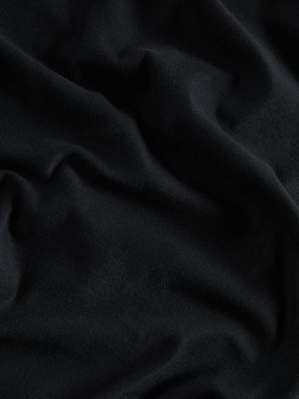 camiseta de algodão orgânico com núcleo de fibra c mulheres Pangaia JJJ8D137 preto roupas