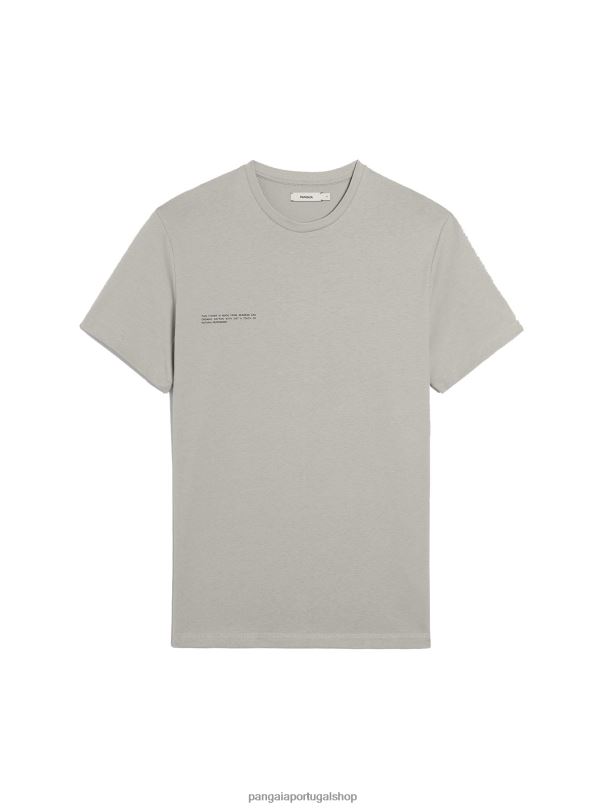 camiseta de algodão orgânico com núcleo de fibra c mulheres Pangaia JJJ8D166 pedra roupas