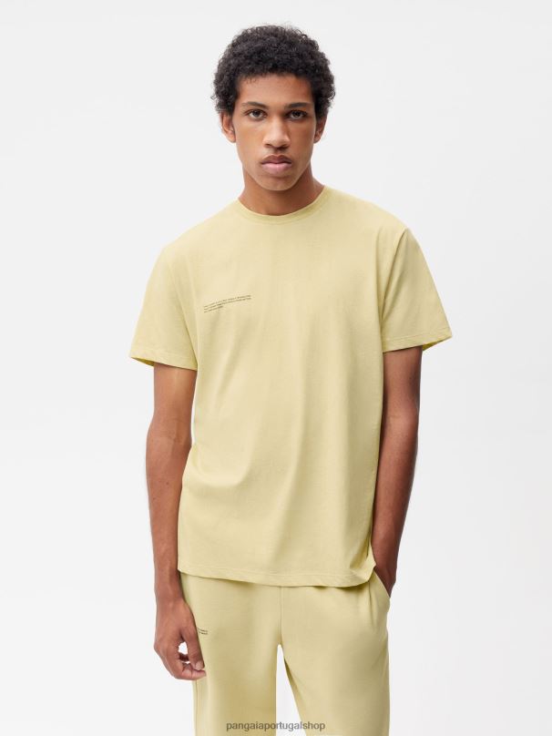 camiseta de corante alimentício mulheres Pangaia JJJ8D195 matcha verde roupas