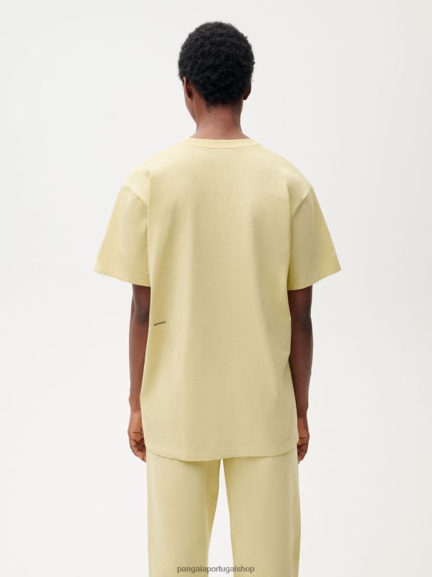 camiseta de corante alimentício mulheres Pangaia JJJ8D195 matcha verde roupas