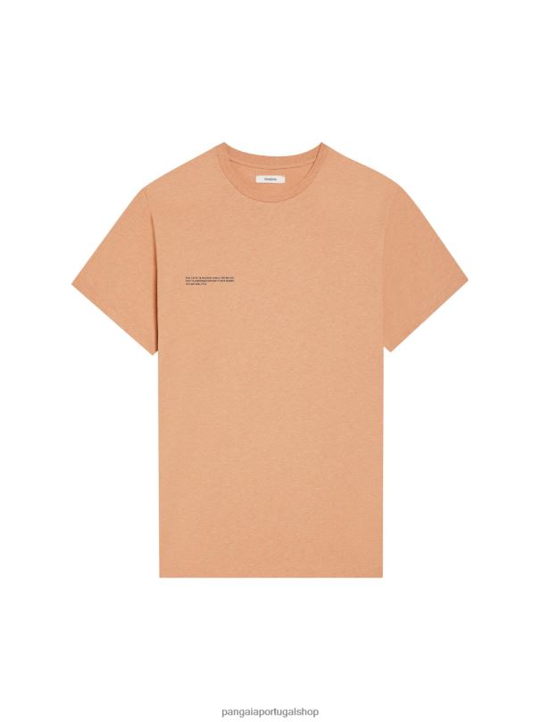 camiseta de corante alimentício mulheres Pangaia JJJ8D202 rooibos tinto roupas