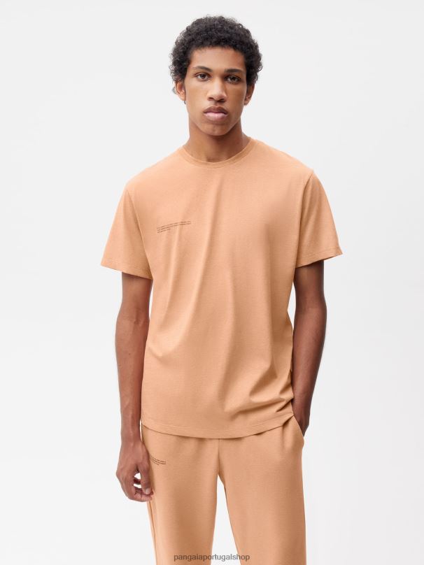 camiseta de corante alimentício mulheres Pangaia JJJ8D202 rooibos tinto roupas