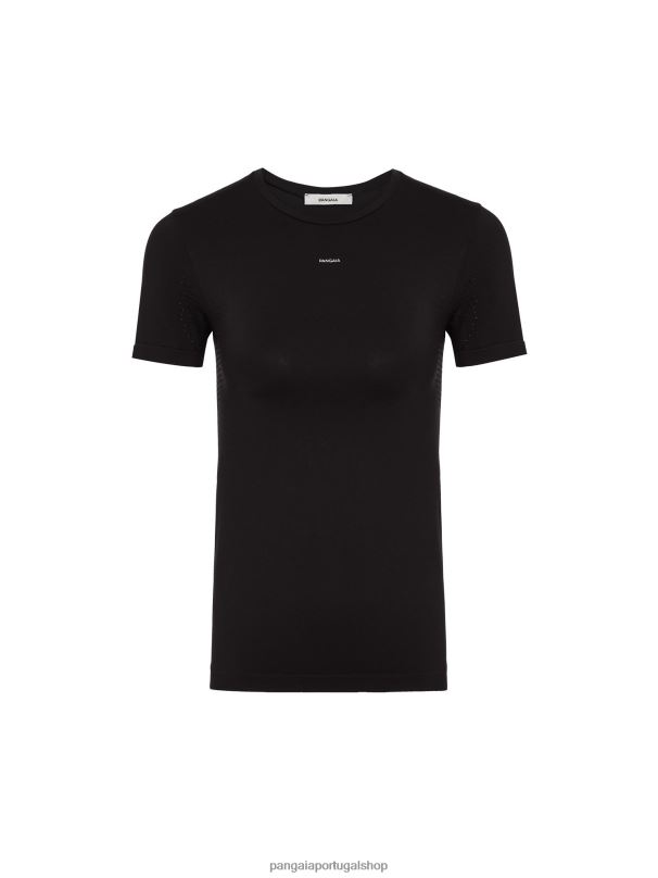 camiseta de movimento mulheres Pangaia JJJ8D186 preto roupas