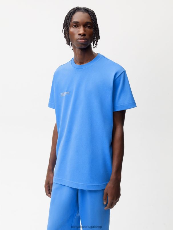 camiseta em algodão 365 em conversão mulheres Pangaia JJJ8D122 água azul roupas